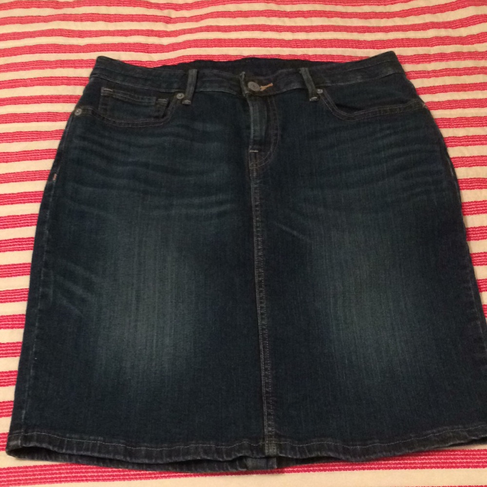 Levis denim skirt